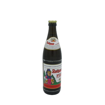 Rothaus Tannenzapfle Alcohol-free Pils 0.4% 500ml Germany thumbnail