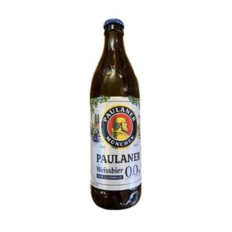 Paulaner Weissbier Alcohol Free 0.0% 500ml Germany thumbnail