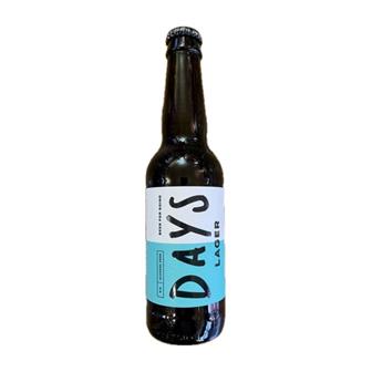 Days Brewery Lager 0.0% 330ml bottle Edinburgh thumbnail