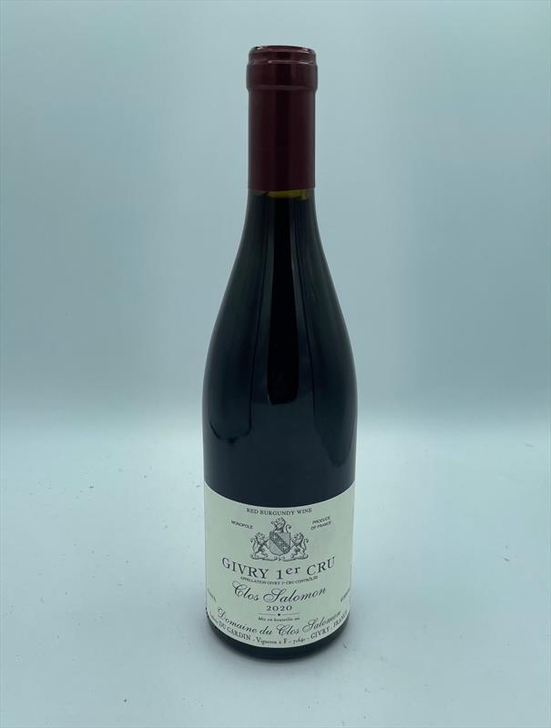 Domaine du Clos Salomon Givry 1er Cru Clos Salomon 2020, Burgundy Image 1