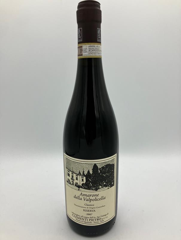 Clementi Amarone della Valpolicella Riserva 2007 Veneto Italy Image 1