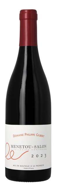 Domaine Philippe Gilbert Menetou Salon Rouge 2023 Loire ORG Image 1
