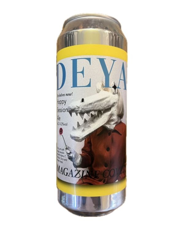 DEYA Magazine Cover Session IPA 4.2% 500ml Cheltenham Gluten Free Image 1