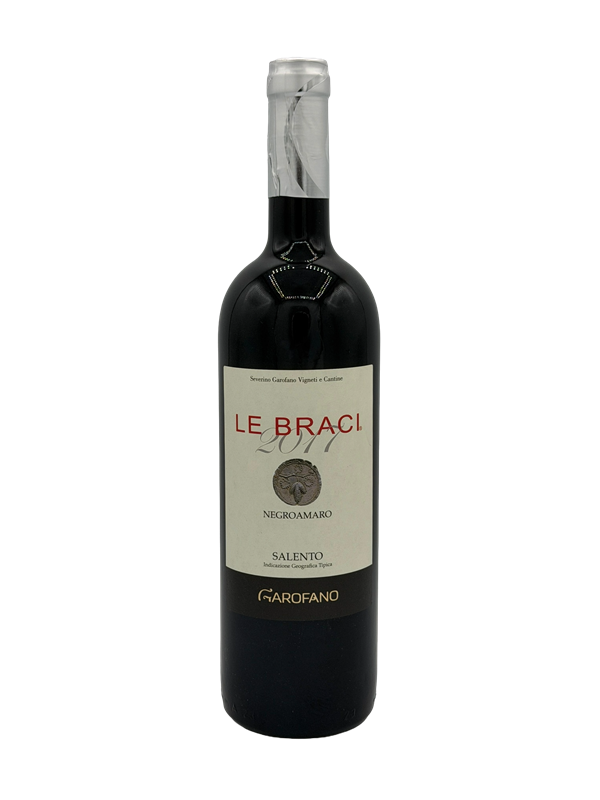 Severino Garofano Negroamaro Le Braci 2017 Salento Puglia Italy Image 1