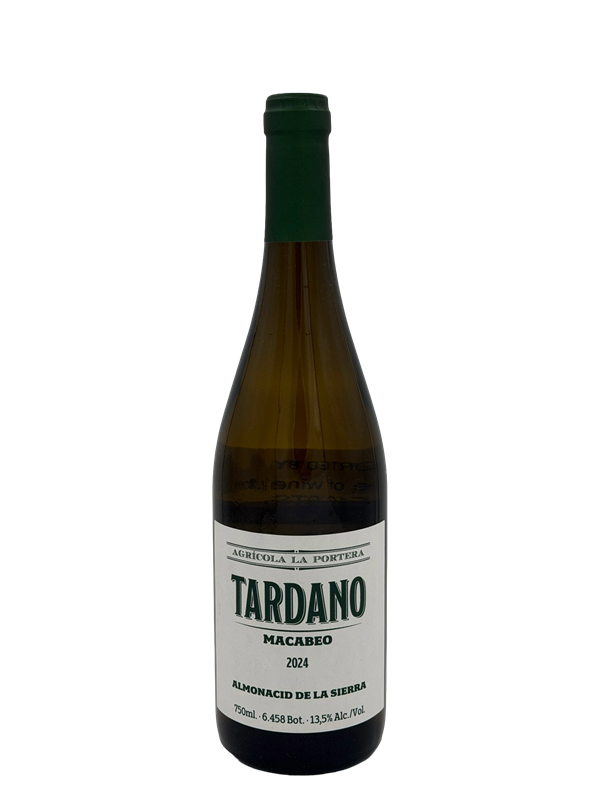 Agricola la Portera Tardano Macabeo 2024 Carinena Aragon Spain Image 1