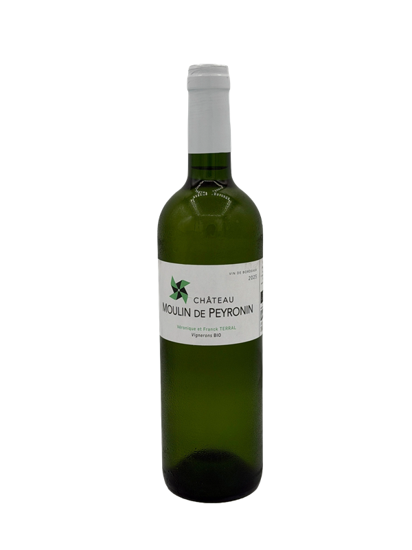 Chateau Moulin de Peyronin Bordeaux Blanc 2025 France ORG Image 1