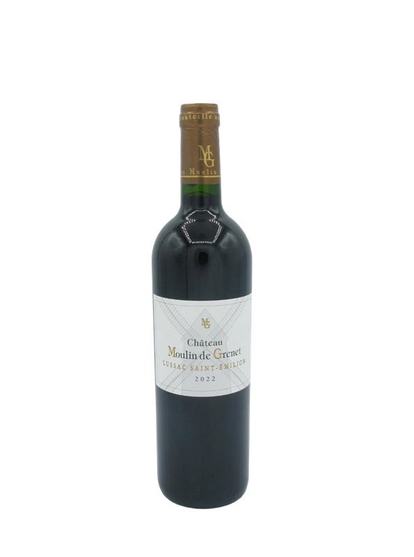 Chateau Moulin de Grenet Lussac Saint Emilion 2022 Bordeaux France Image 1