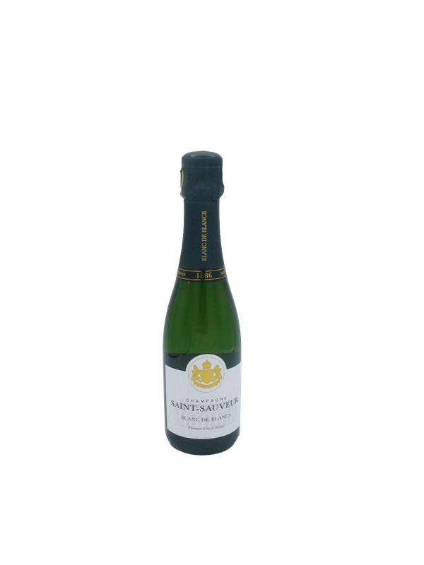 Champagne Saint Sauveur Blanc de Blancs Premier Cru Extra Brut NV France - HALF BOTTLE Image 1