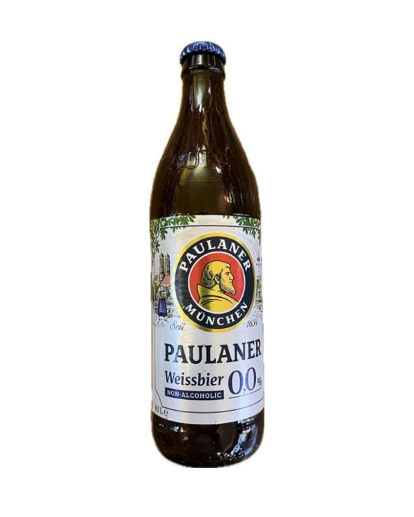 Paulaner Weissbier Alcohol Free 0.0% 500ml Germany Image 1