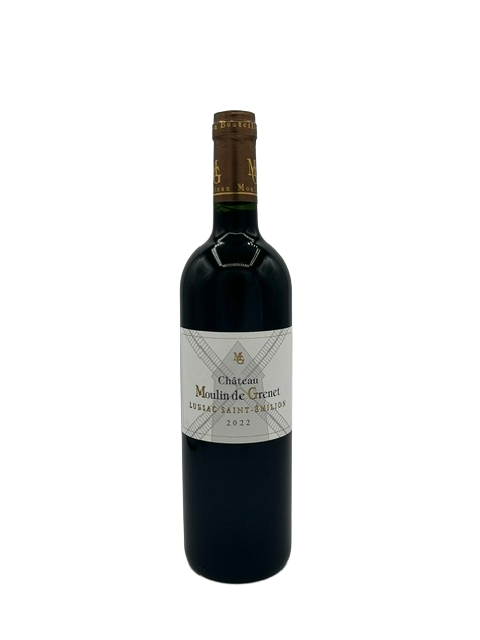 Chateau Moulin de Grenet Lussac Saint Emilion 2022 Bordeaux France Image 1
