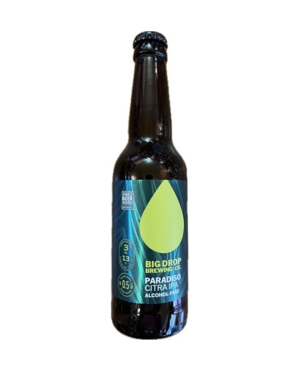 Big Drop Non-alcoholic Paradiso Citra IPA 0.5% 330ml Ipswich Image 1